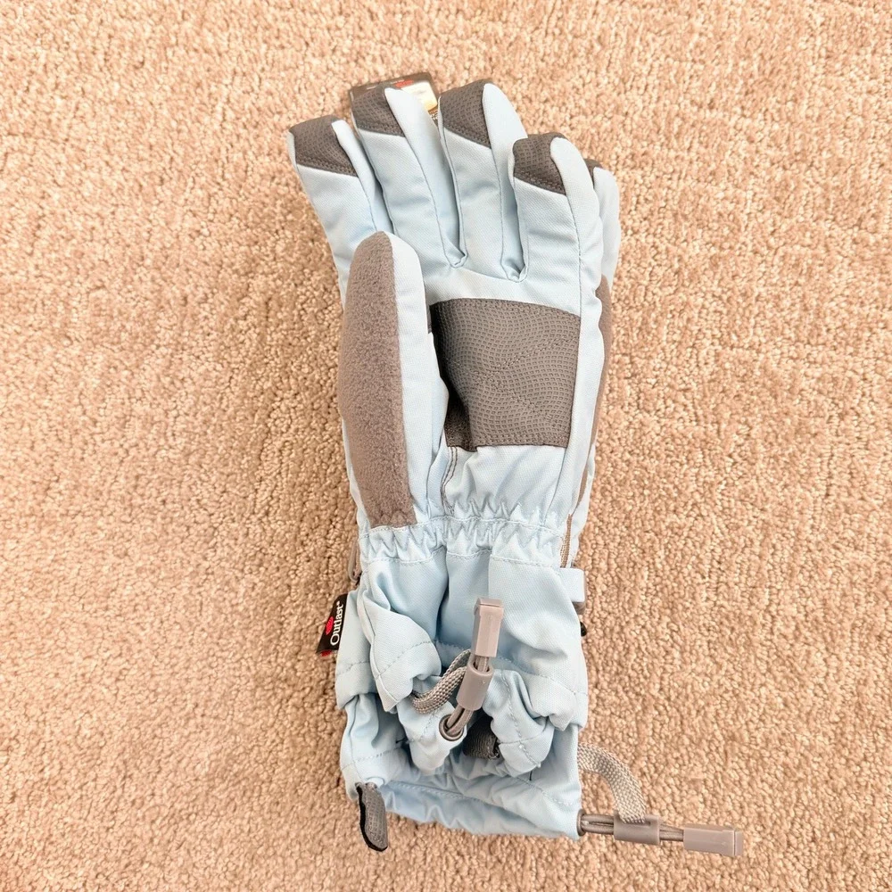 HEAD Boys Ski Gloves DuPont ComforMax Insulated XL Blue Winter Sport